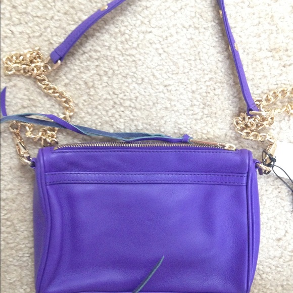 SOLD!NWT Rebecca Minkoff Mini Mac in Hyper Purple - Picture 2 of 5